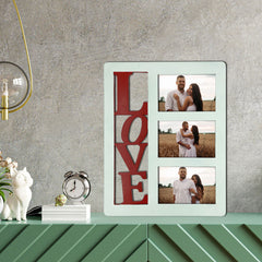 Wooden Love Photo Frame
