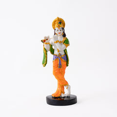 Polyresin Lord Krishna with Flute Idol Statue
