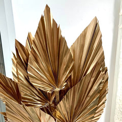 Palm Leaves Golden (set of 5)