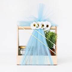 Wooden Basket for Gift Hamper Fancy Handmade Basket ideal for Wedding Gifting,Birthday Gift Thanks(GH-002)