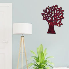 Wooden tree key holder | 7 hooks | wall decor | bday gift | home decor