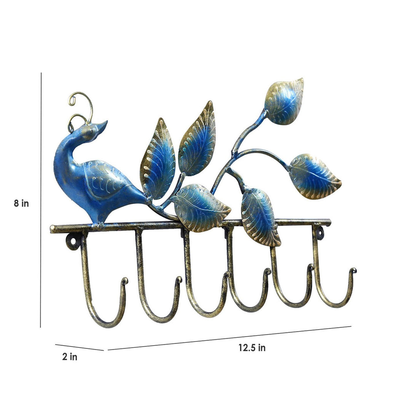 Peacock Key Holder