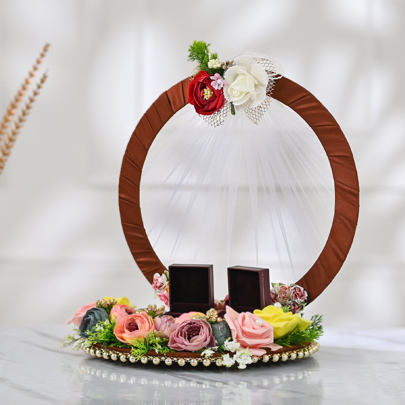 Decorative Ring Ceremony Platter