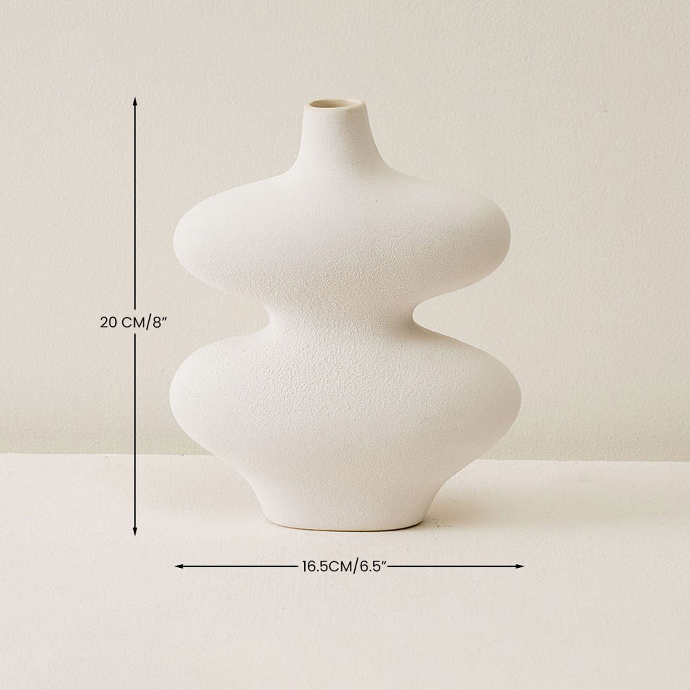 Infinity Vase White