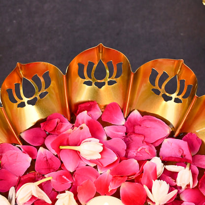 Neel Urli for Diwali , Home , Office Decoration - Lotus Design SINGLE