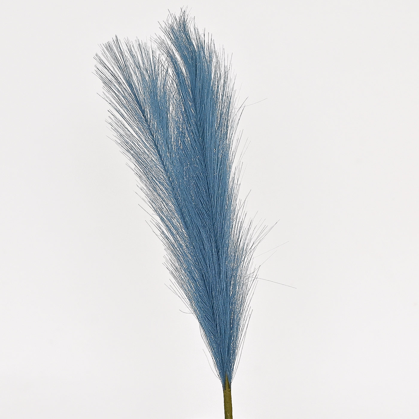 1 Pcs Artificial Flower Faux Pampas Grass (Blue)