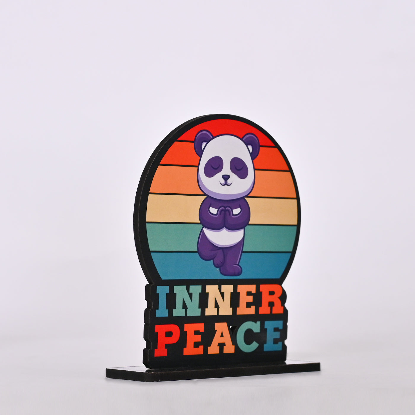 Wooden Inner Peace Decoration for Table | Home Decor | Office Decor