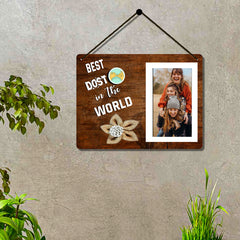 Best Dost Wall Hanging Photo Frame for Birthday , Friednship Day gifting