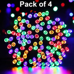 DecorTwist LED String Light for Home and Office Decor| Indoor & Outdoor Decorative Lights|Christmas |Diwali |Wedding | Christmas | Diwali | Wedding |12 Meter Length (12 MTR, 4)