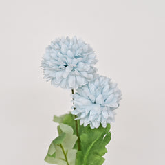 4 Pcs Artificial Flowers (Blue)