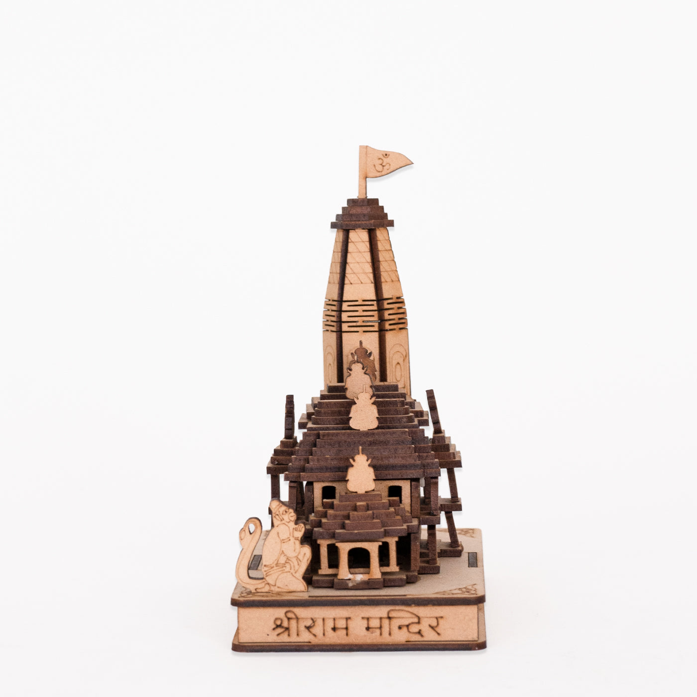 Ram Mandir Ayodhya Miniature Home Decor & Gifts 6 Inch