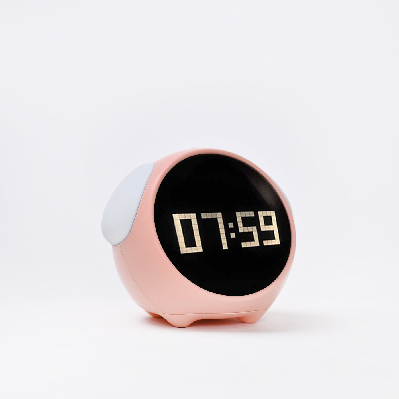 Cute Digital Emoticon Alarm Clock for kids & gifting purposes- Pink