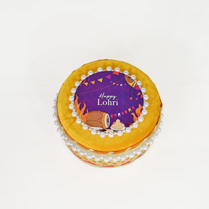 Lohri Special Sweets Box,Dry Fruit Box with Lid, Return Gifts for Pooja, Serving Bowls