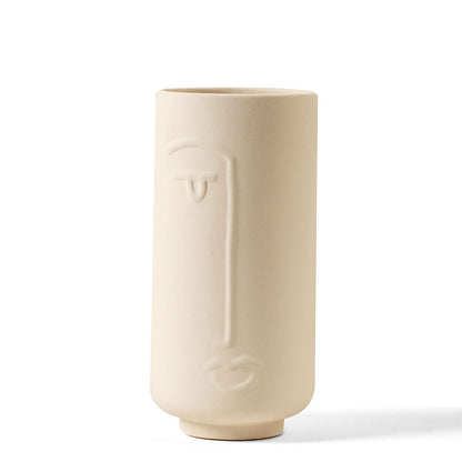 Jizo Japanese Face Vase