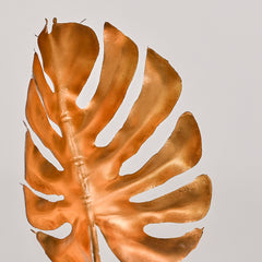 3 Pcs Artificial Plam Leaf (Golden)