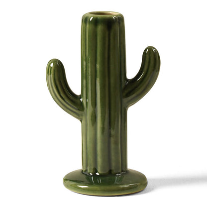 Cactus Vase Green Set of 2