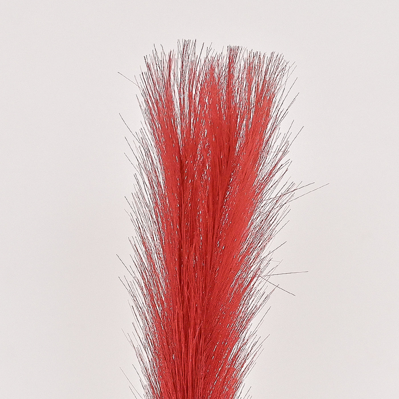 1 Pcs Artificial Flower Faux Pampas Grass (Red)