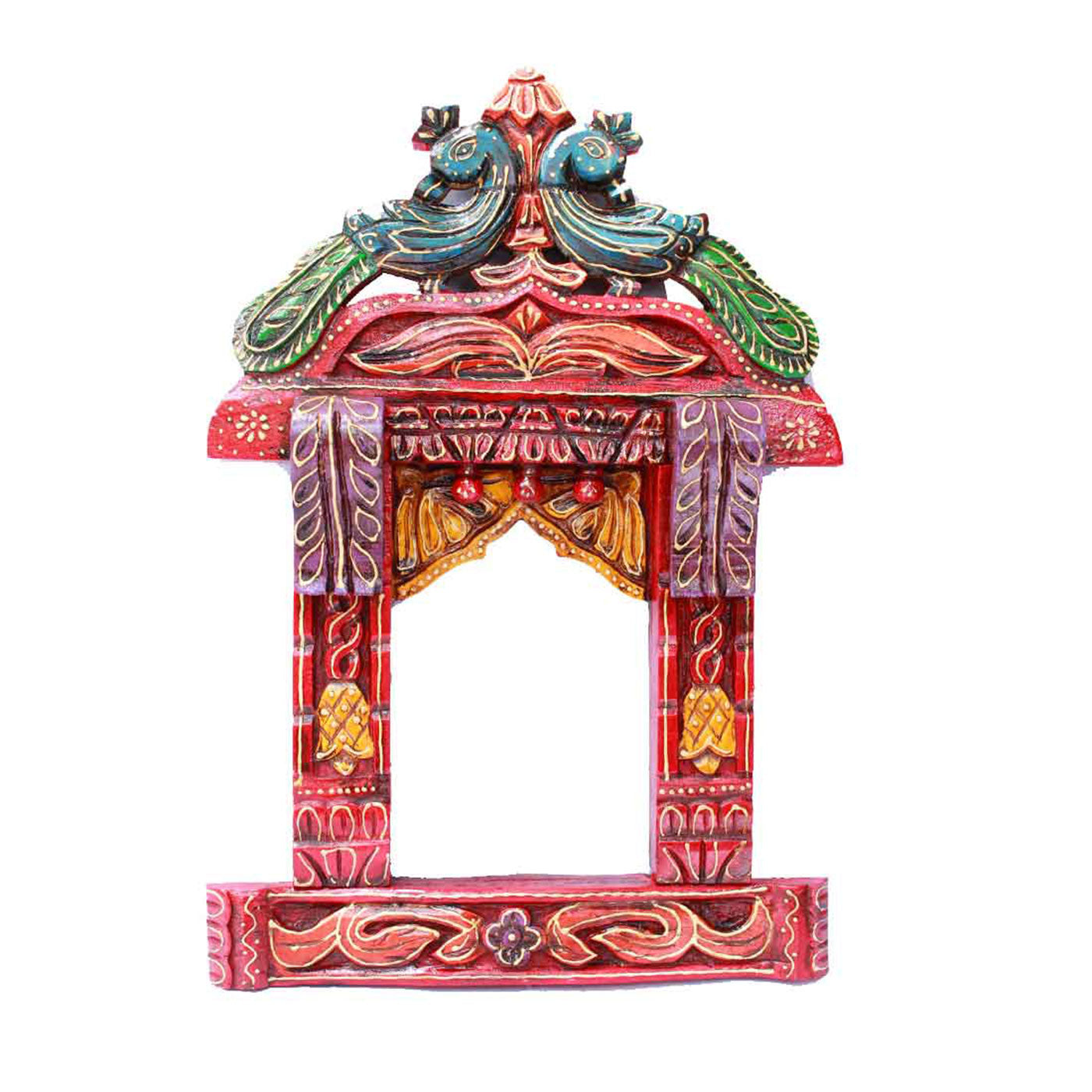 Jharokha Wall Hanging - Peacock Design