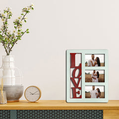 Wooden Love Photo Frame
