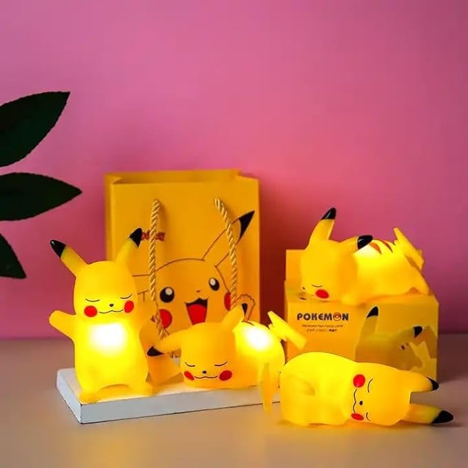 Anime Action Figure Cute Lamp (Pikachu_01)  | Bedroom | Christmas Gift