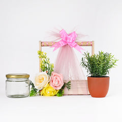 Wooden Basket for Gift Hamper Fancy Handmade Basket ideal for Wedding Gifting,Birthday Gift Thanks(GH-001)