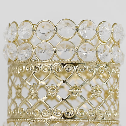 Crystal Band Tea-Light Holder