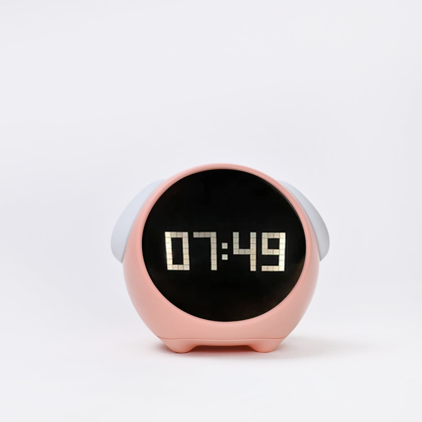 Cute Digital Emoticon Alarm Clock for kids & gifting purposes- Pink