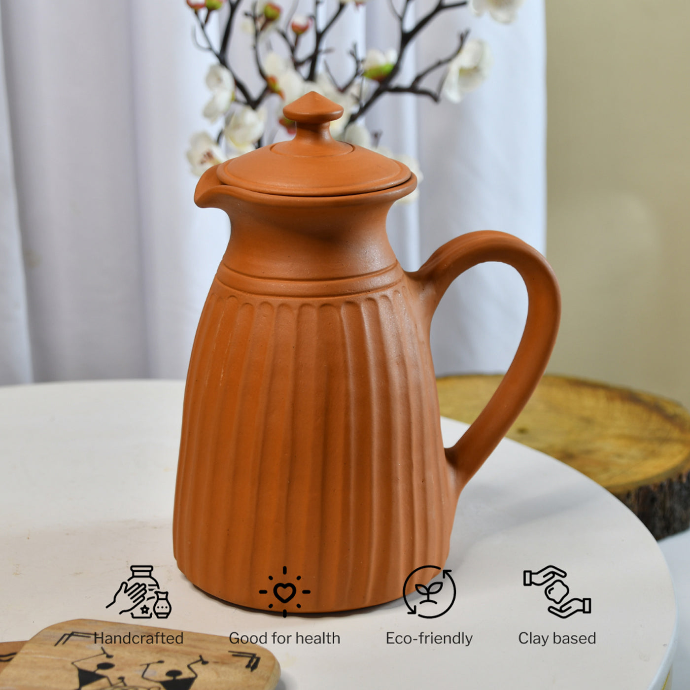 Terracotta Jug Artful, Functional Home & Kitchenware