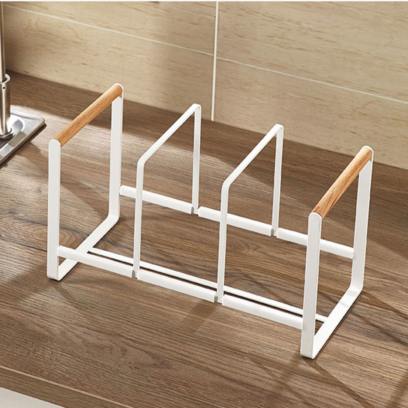 3 Compartment Plate Rack