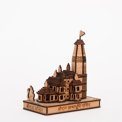 Ram Mandir Ayodhya Miniature Home Decor & Gifts 6 Inch