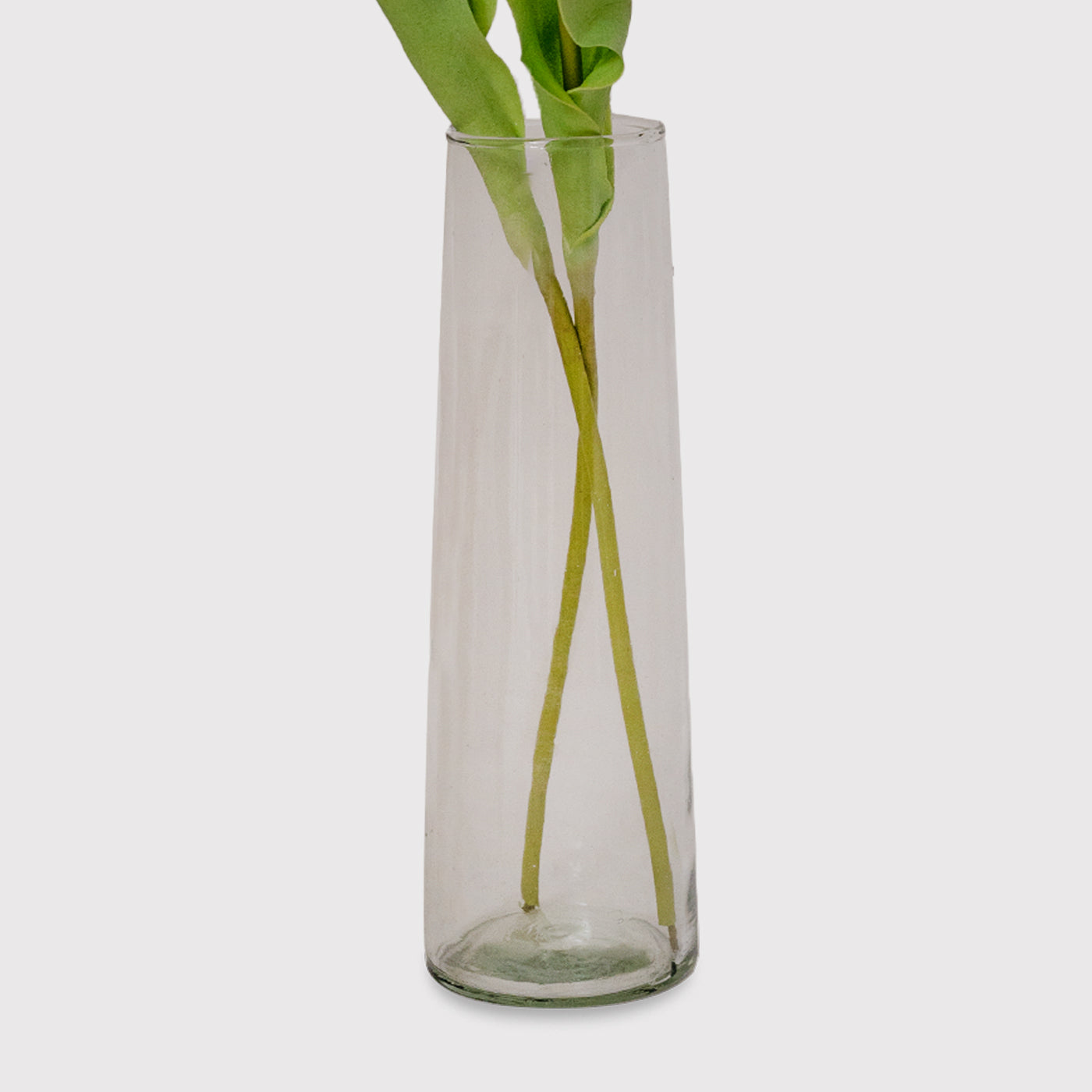 Celia Long Decorative Clear Glass Vase For Home Decor