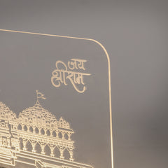 Ram Mandir Ayodhya with Led Light Home Decor & Gifts