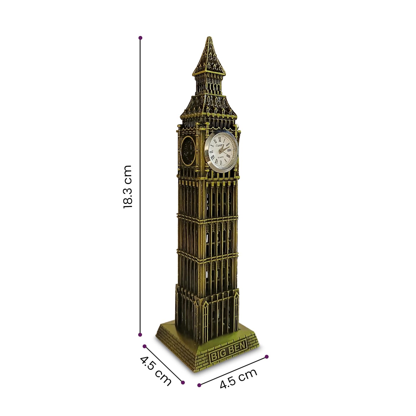 Metal The Big Ben Statue for Home Decor