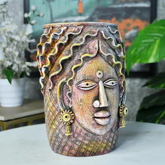 Terracotta Tribal Floral Muse