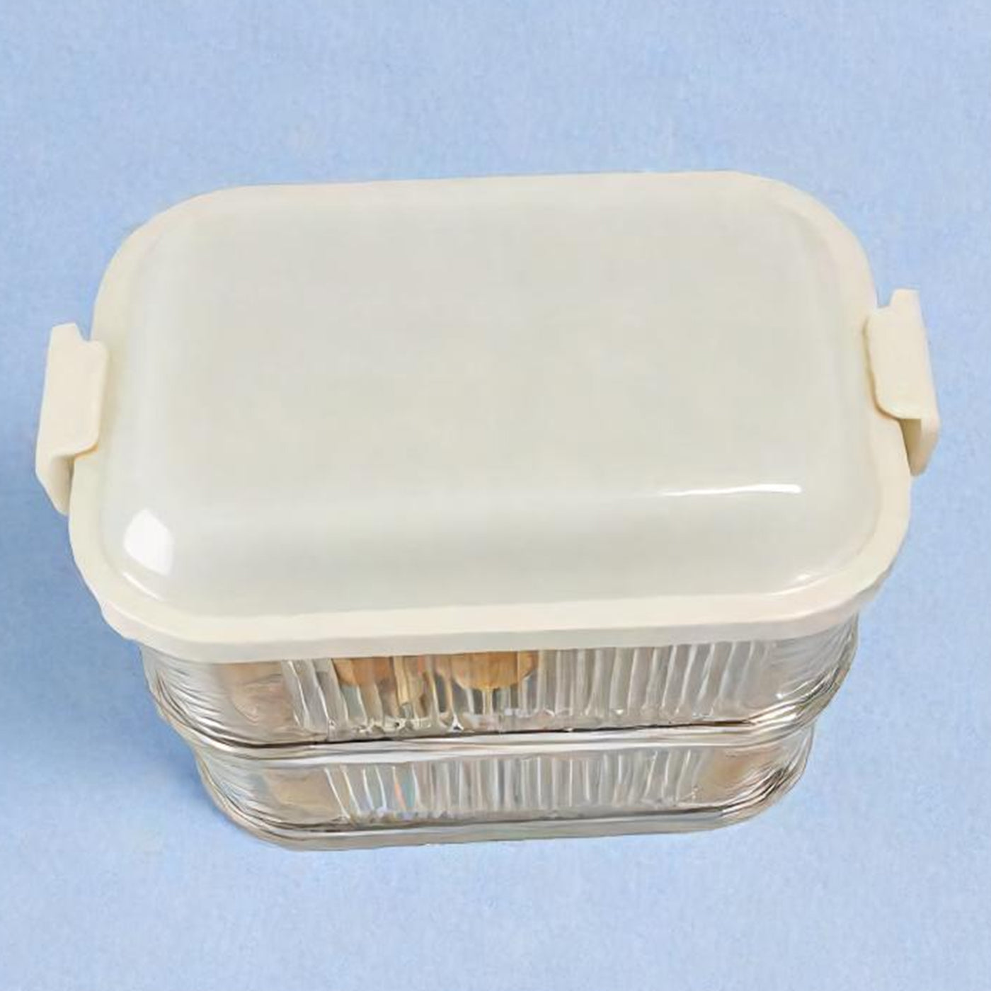 Airtight containers for condiments 2-layer Storage Box Spice Containers for Kitchen