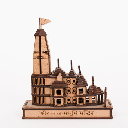 Ram Mandir Ayodhya Miniature Home Decor & Gifts 6 Inch