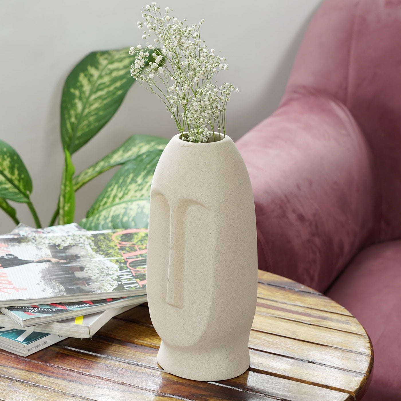 Viso Vase White