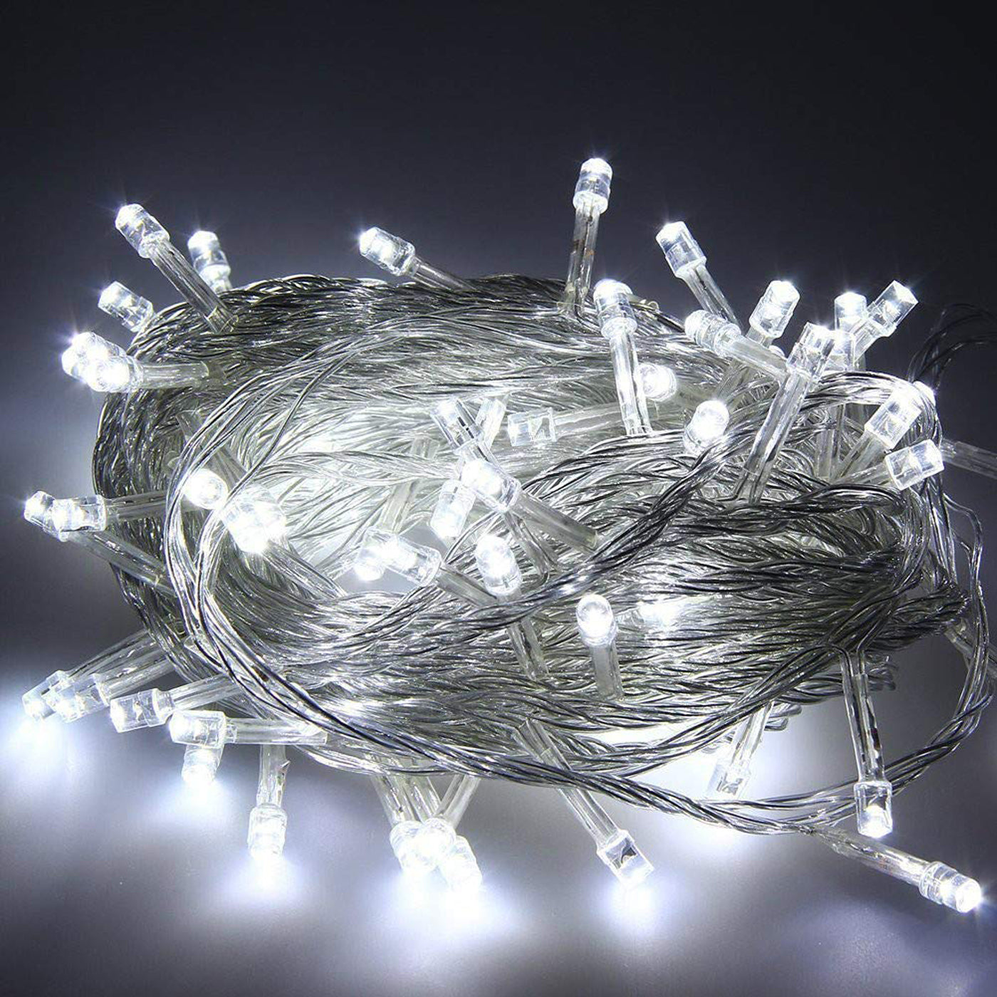 DecorTwist LED String Light for Home and Office Decor | Indoor & Outdoor Decorative Lights | Christmas | Diwali | Wedding | 15 Meter Length (White)