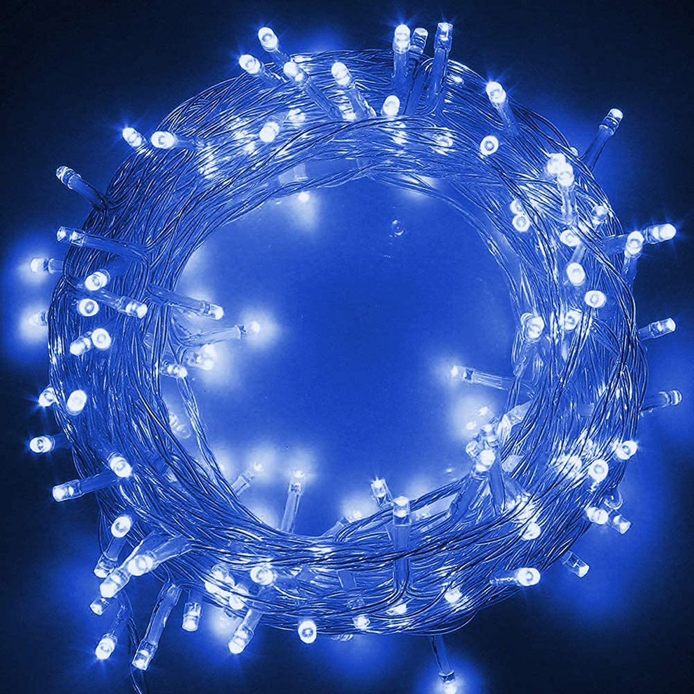 DecorTwist LED String Light for Home and Office Decor | Indoor & Outdoor Decorative Lights | Christmas | Diwali | Wedding | 15 Meter Length (Pack of 2) (Blue)