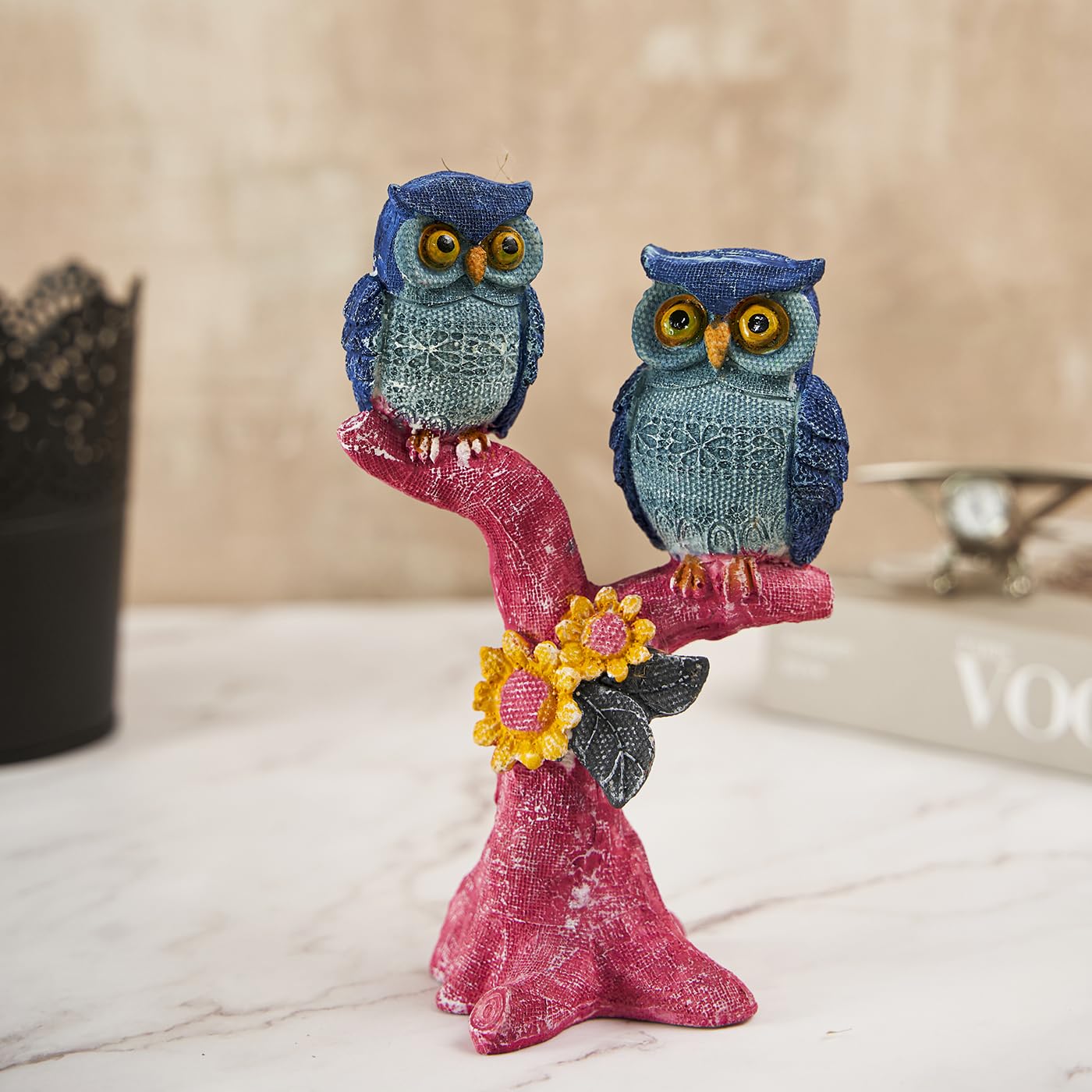 Enchanting Owl Statue Showpiece