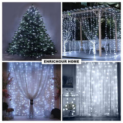 DecorTwist LED String Light for Home and Office Decor | Indoor & Outdoor Decorative Lights | Christmas | Diwali | Wedding | 15 Meter Length (White)