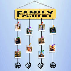 Decorative family photo frame | collage frame | gifts for family members | hanging frame
