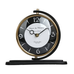 Aleksi Table clock Black