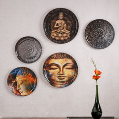 Nirvana Wall Plates- Set of 5(12,11,10,8 inches)
