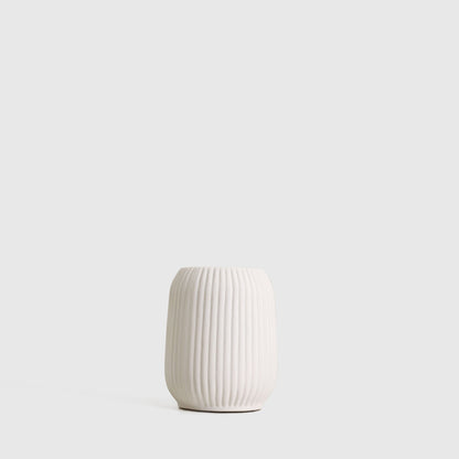 Ivory Vase White Set of 3