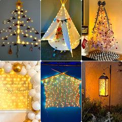 DecorTwist LED Fire Work String Light for Home and Office Decor| Indoor & Outdoor Decorative Lights|Diwali |Wedding | Diwali | Wedding (5 MTR)
