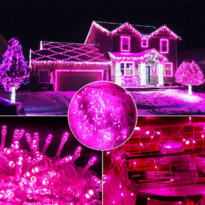 DecorTwist LED String Light for Home and Office Decor| Indoor & Outdoor Decorative Lights|Christmas |Diwali |Wedding | Christmas | Diwali | Wedding |12 Meter Length | (Pink)