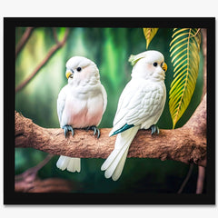 Vastu Shubharambh -Love Birds Wall Frame For Love, Romance and Happiness in Relationship at  Home, Workplace  and Vastu Remedy, Office, Home Decor