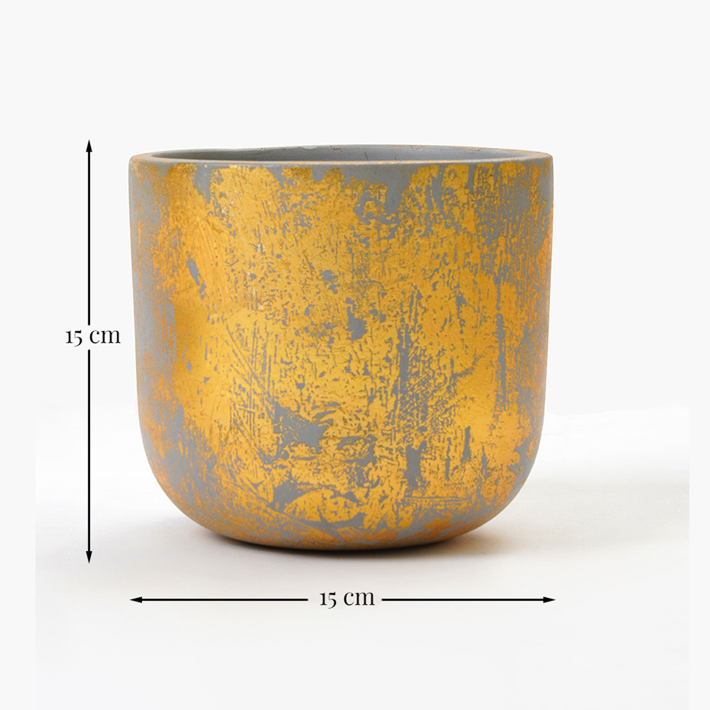 Century Gold Planter