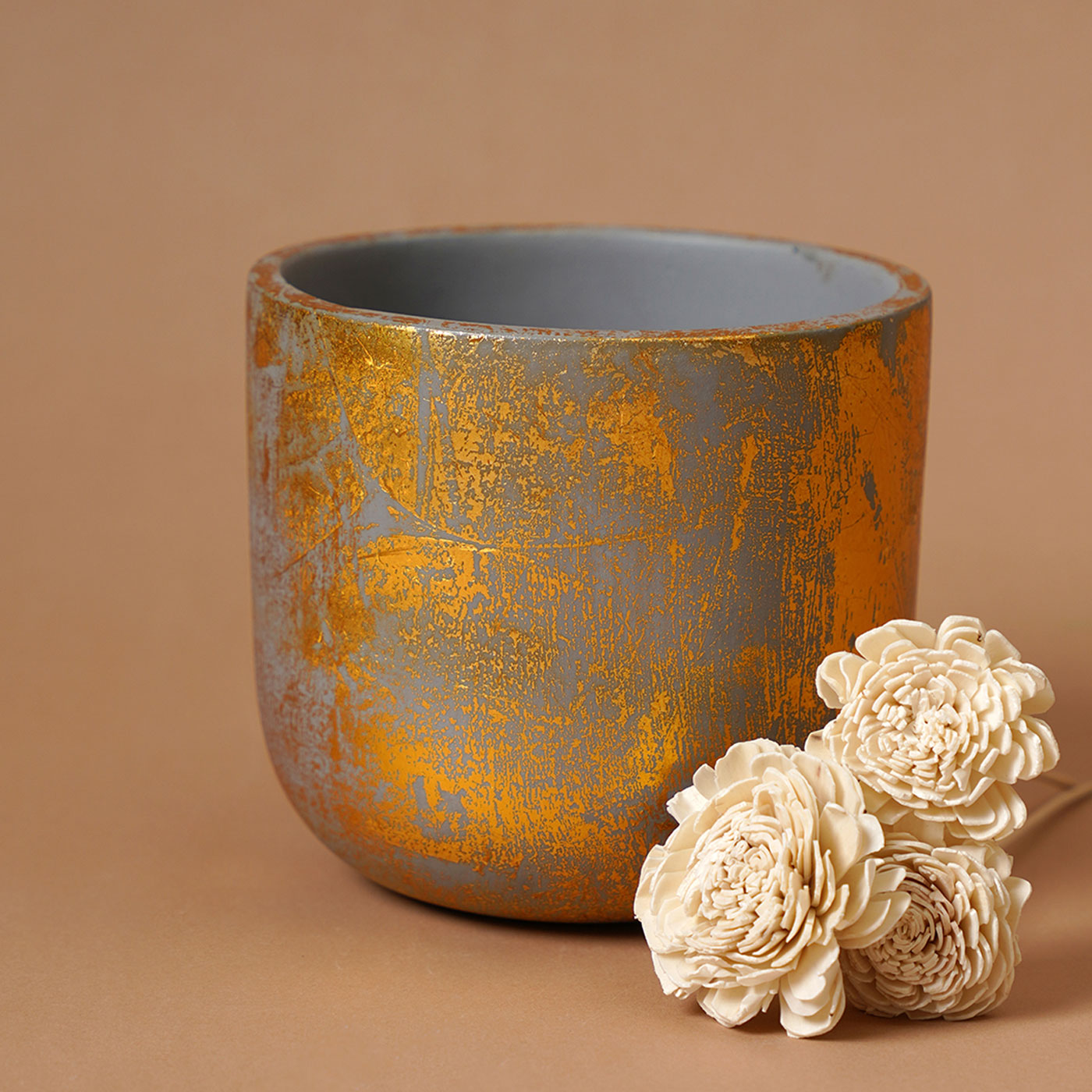 Century Gold Planter